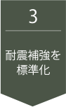 耐震補強を標準化